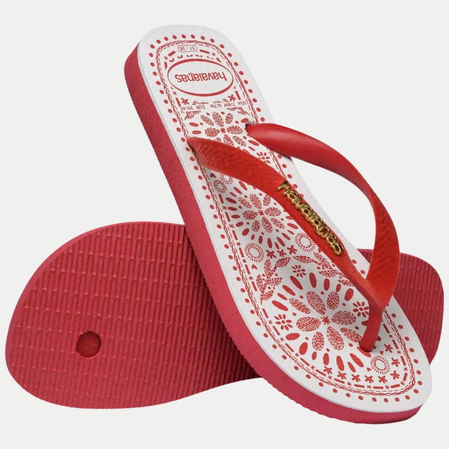 HAVAIANAS TOP BORDADO FLOR
